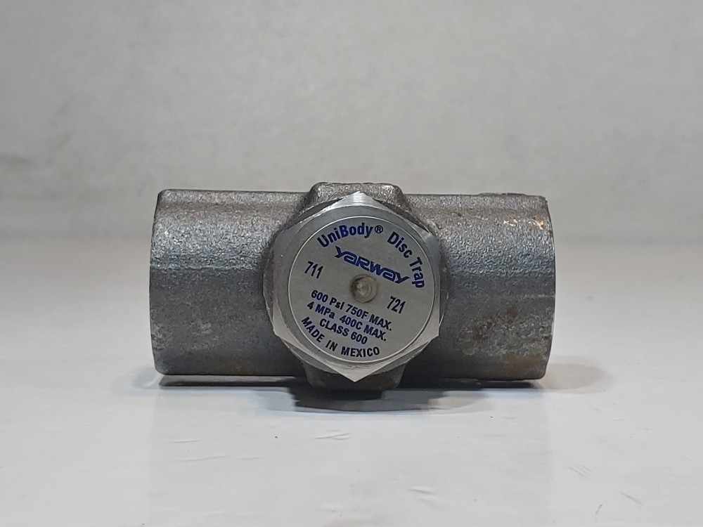 Yarway 1" 711 / 721 Thermodynamic Steam Trap