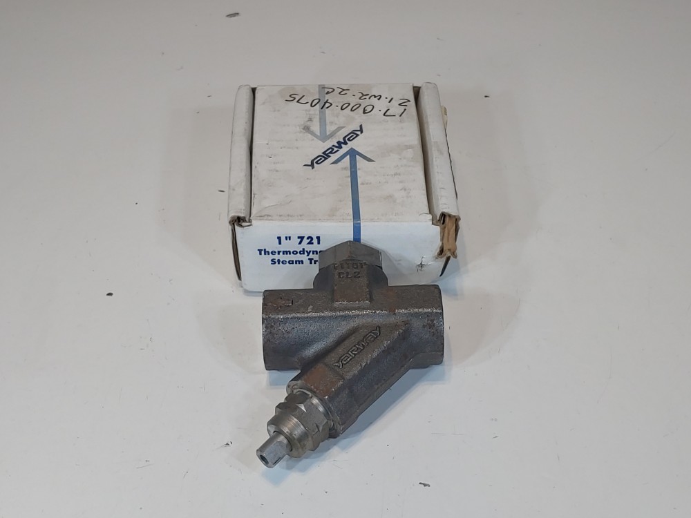 Yarway 1" 711 / 721 Thermodynamic Steam Trap