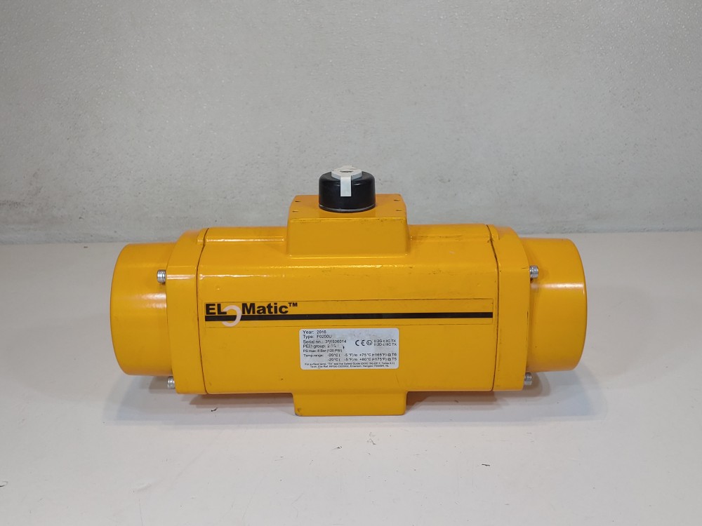 EL-O-MATIC F0200U Pneumatic Actuator  8 Bar (120 PSI)