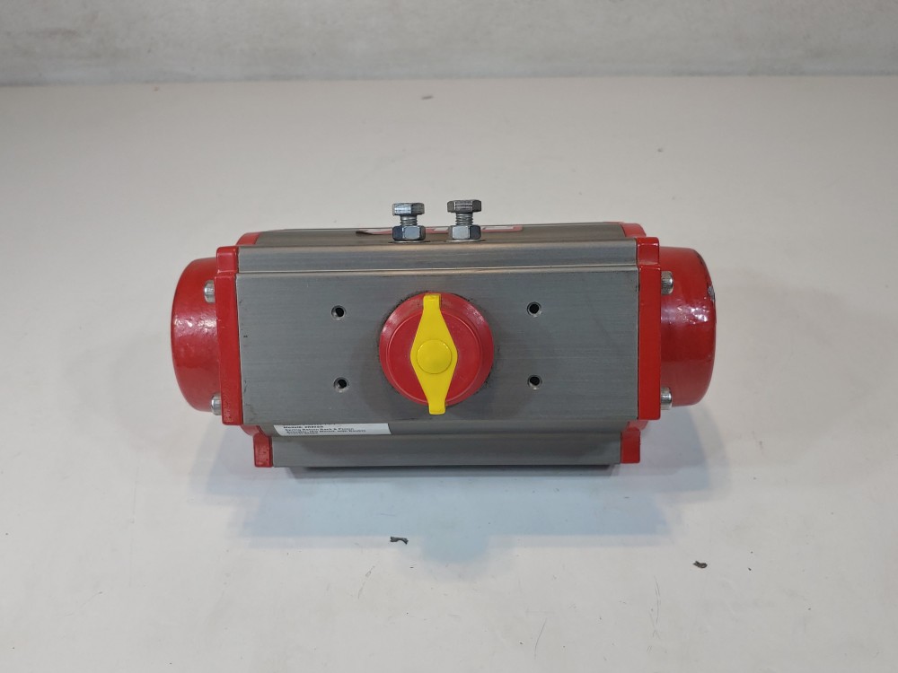 Triac Spring Return Rack & Pinion Actuator ISO Mount w/Double Travel Stop 2R80SR