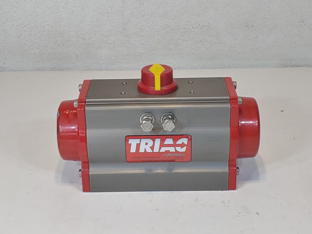 Triac Spring Return Rack & Pinion Actuator ISO Mount w/Double Travel Stop 2R80SR