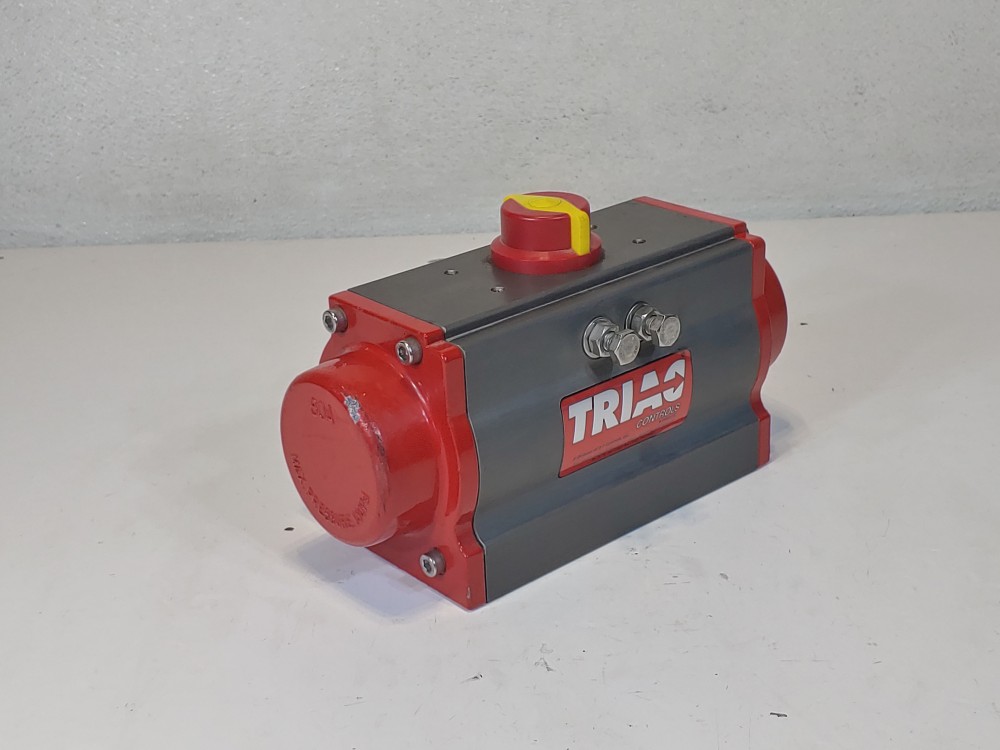 Triac Spring Return Rack & Pinion Actuator ISO Mount w/Double Travel Stop 2R80SR