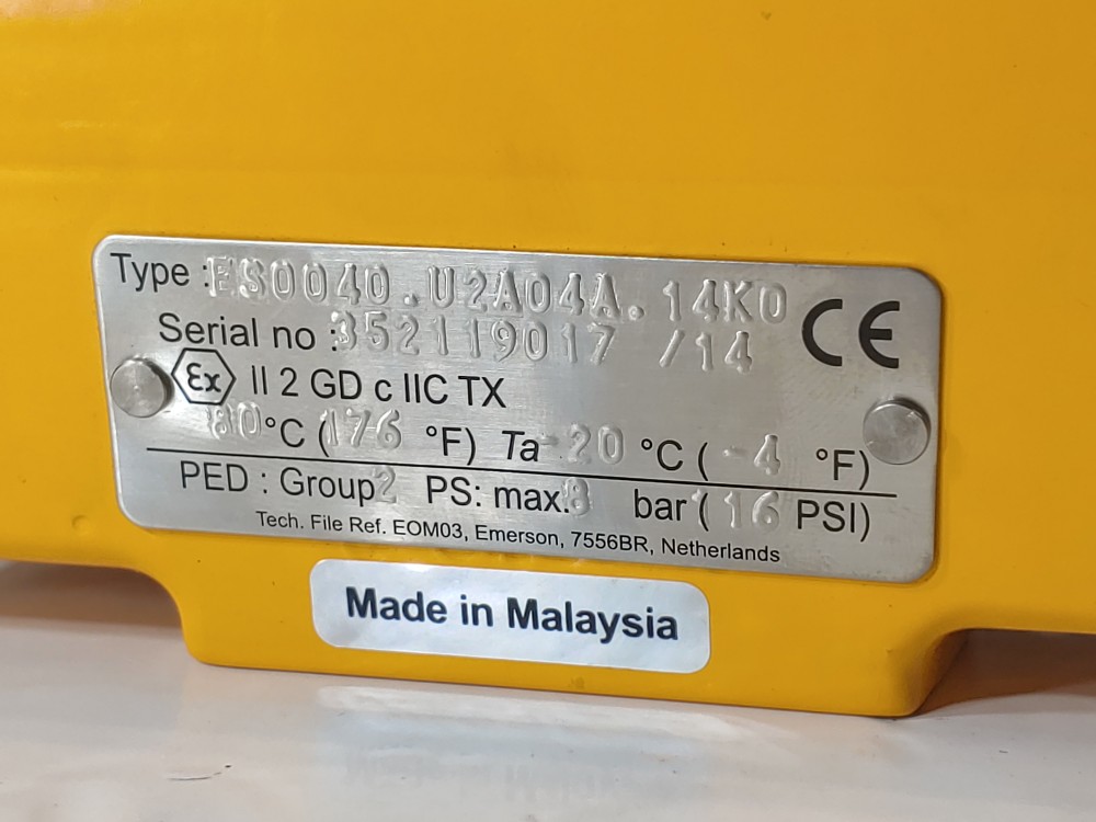 EL-O-MATIC Pneumatic Actuator ES0040.U2A04A.14K0