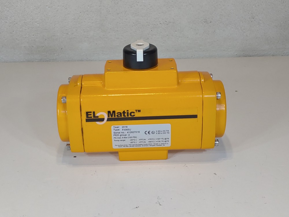 EL-O-MATIC F Series Rack & Pinion Pneumatic Actuator F0065U