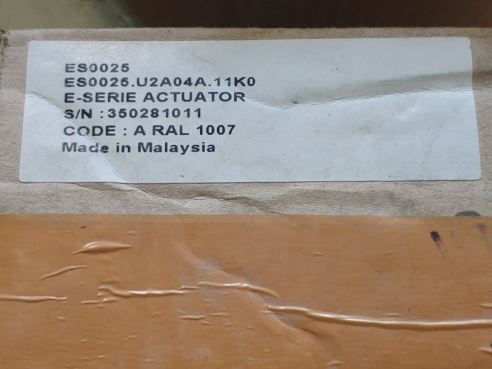 EL-O-MATIC F Series Rack & Pinion Pneumatic Actuator ES0025.U2A04A.11K0