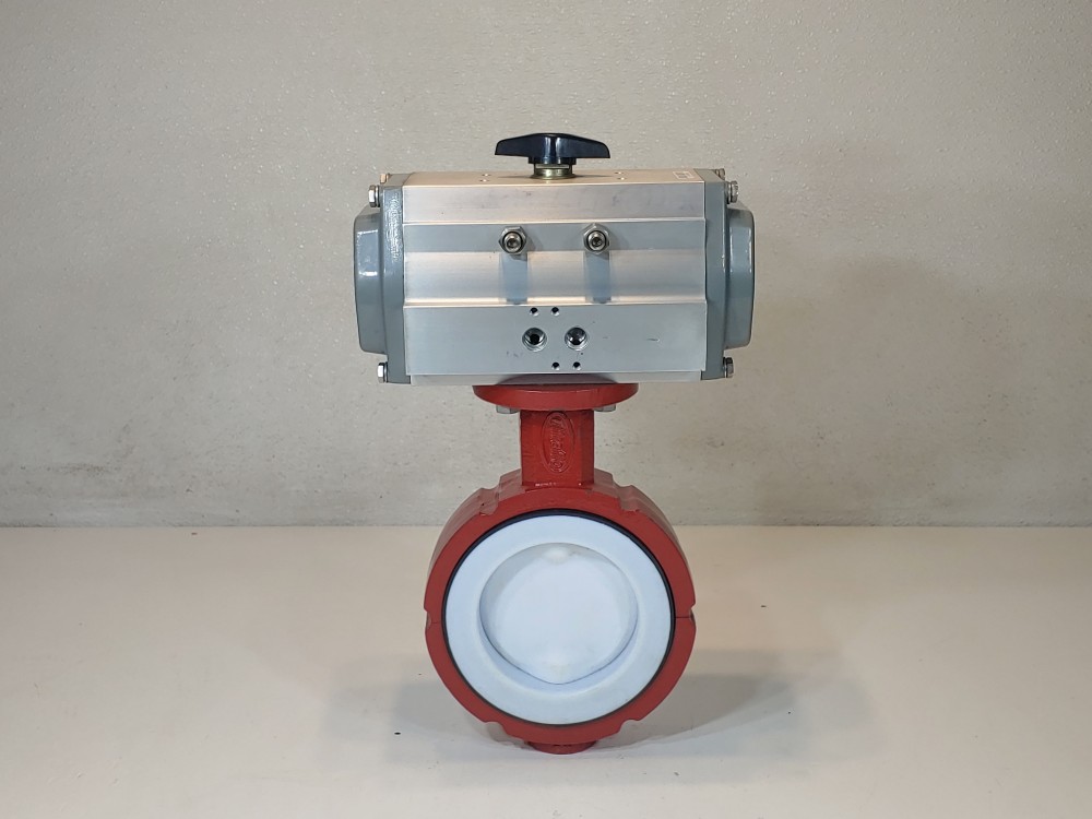 ULTRAFLO Pneumatic Actuator 100-096-FC 4" Butterfly Valve