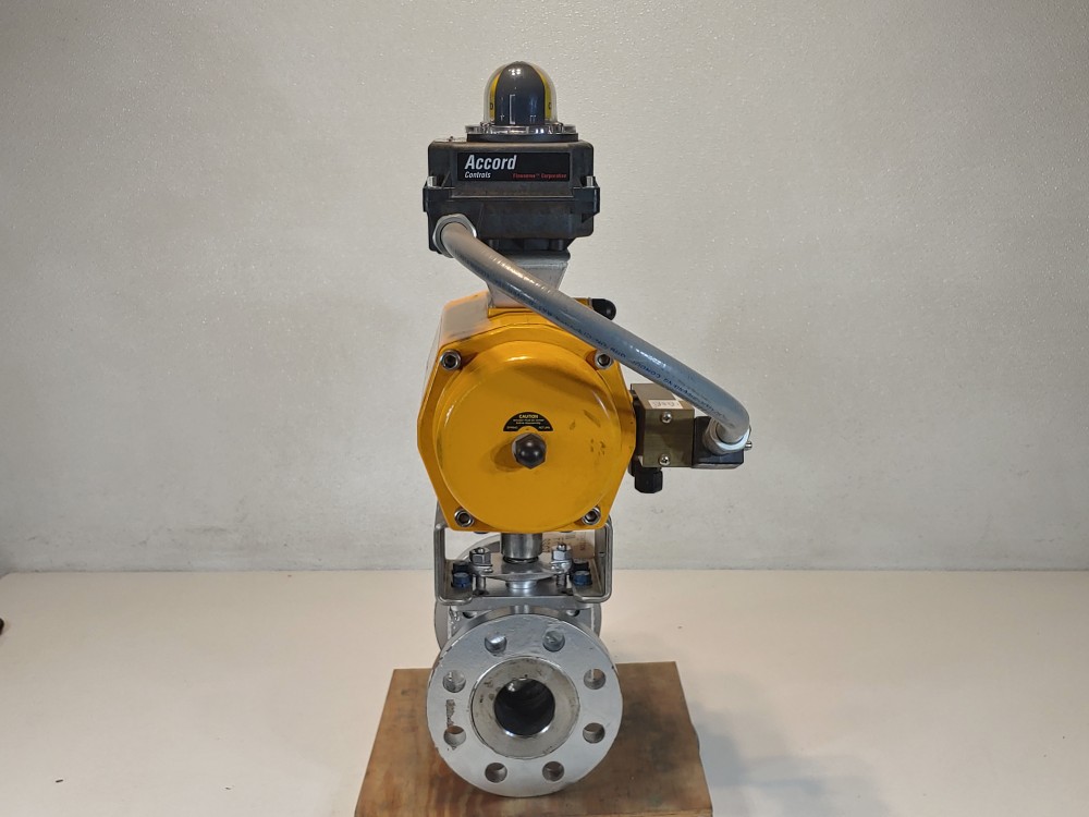 EL-O-MATIC ES0350.U2A02A.27K0 Pneumatic Actuator w/ Velan 2" 300# FP Ball Valve 