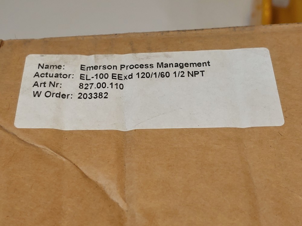 EL-O-MATIC Type EL100  Electric Actuator 1/2" NPT 