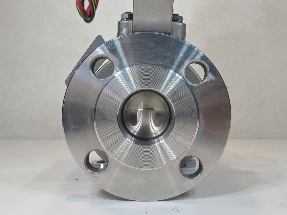 Jamesbury 2" 150# Actuated Flanged 2-PC Ball Valve Series VPVL350SR4/5BD