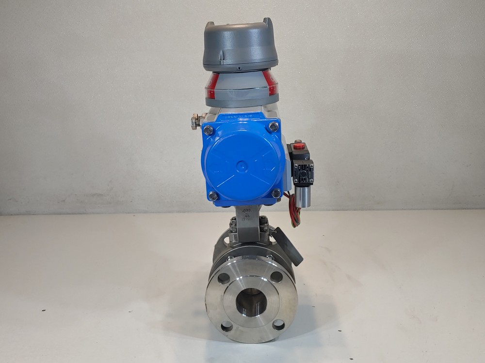 Jamesbury 2" 150# Actuated Flanged 2-PC Ball Valve Series VPVL350SR4/5BD