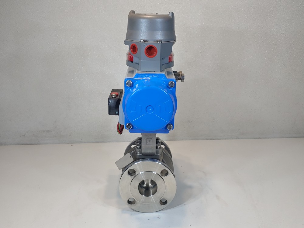 Jamesbury 2" 150# Actuated Flanged 2-PC Ball Valve Series VPVL350SR4/5BD