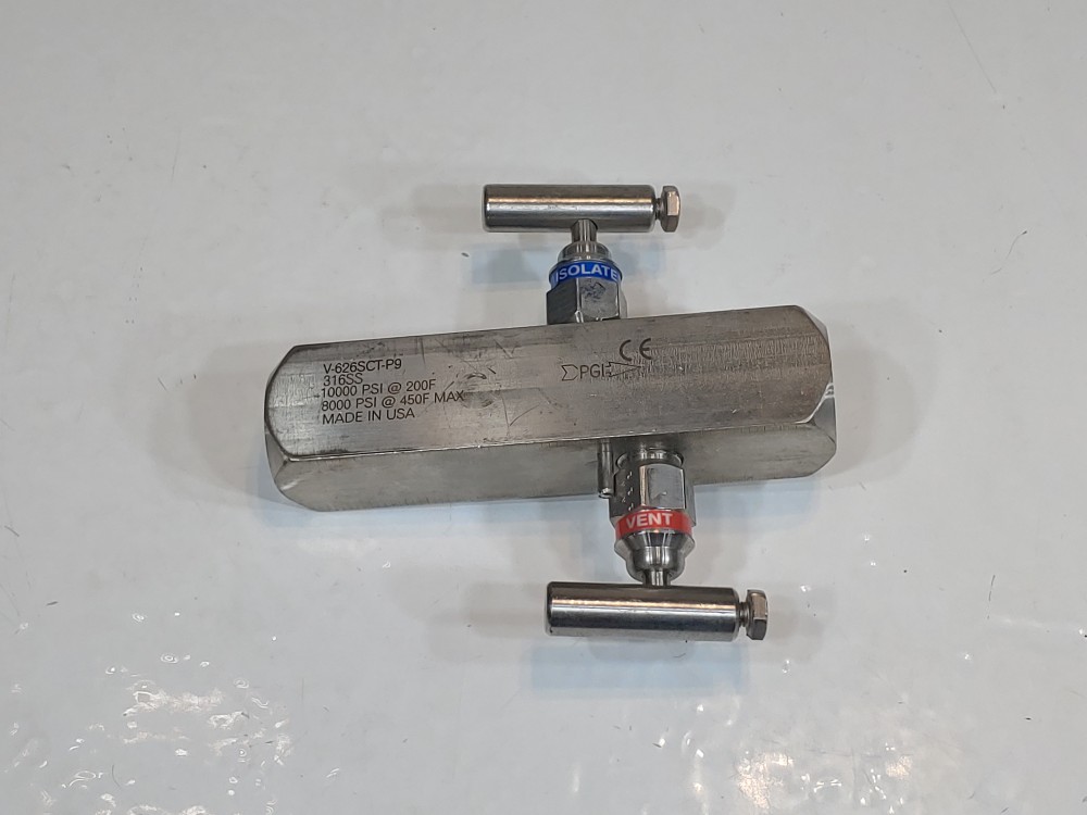 PGI V-626SCT-P9 Valve Manifold