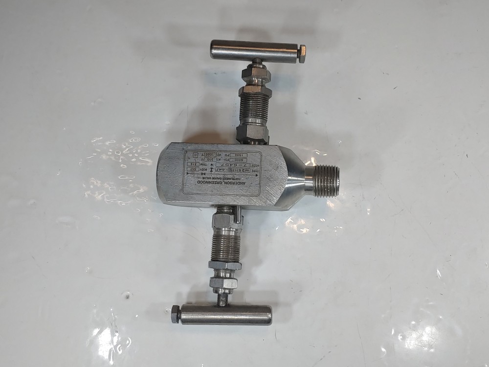 Anderson Greenwood M25HIS-44F Block & Bleed Valve