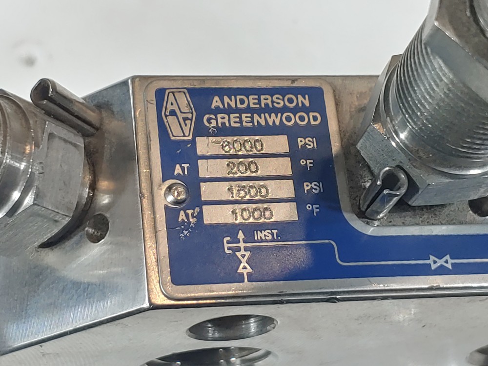 Anderson Greenwood MC3HIS-4 Manifold Valve