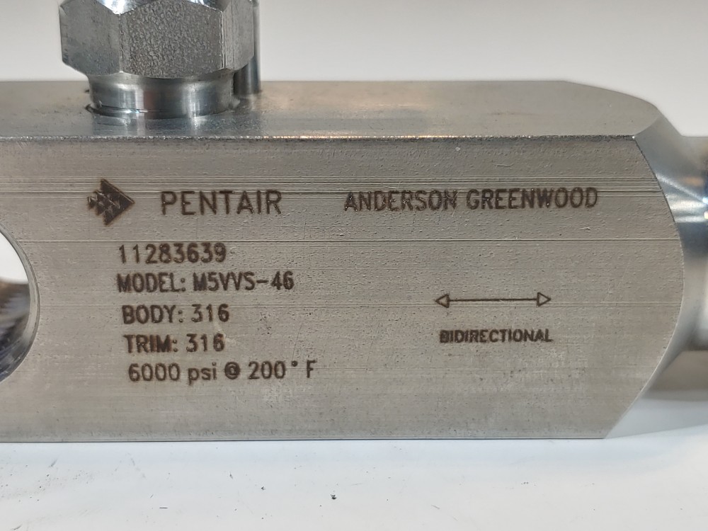 Anderson Greenwood M5VVS-46 Multi Port Gauge Valve 