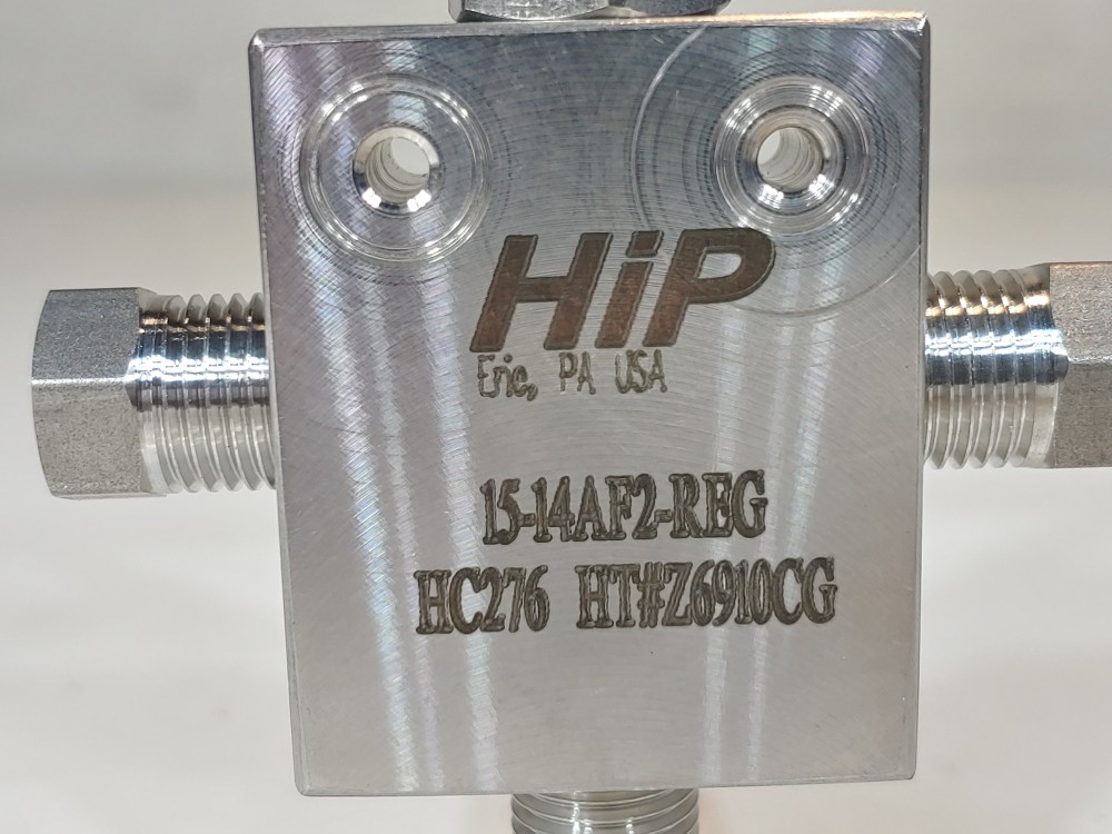 HIP  3-Way 1-Pressure Taper Seal Needle Valve Type: 15-14AF2-REG