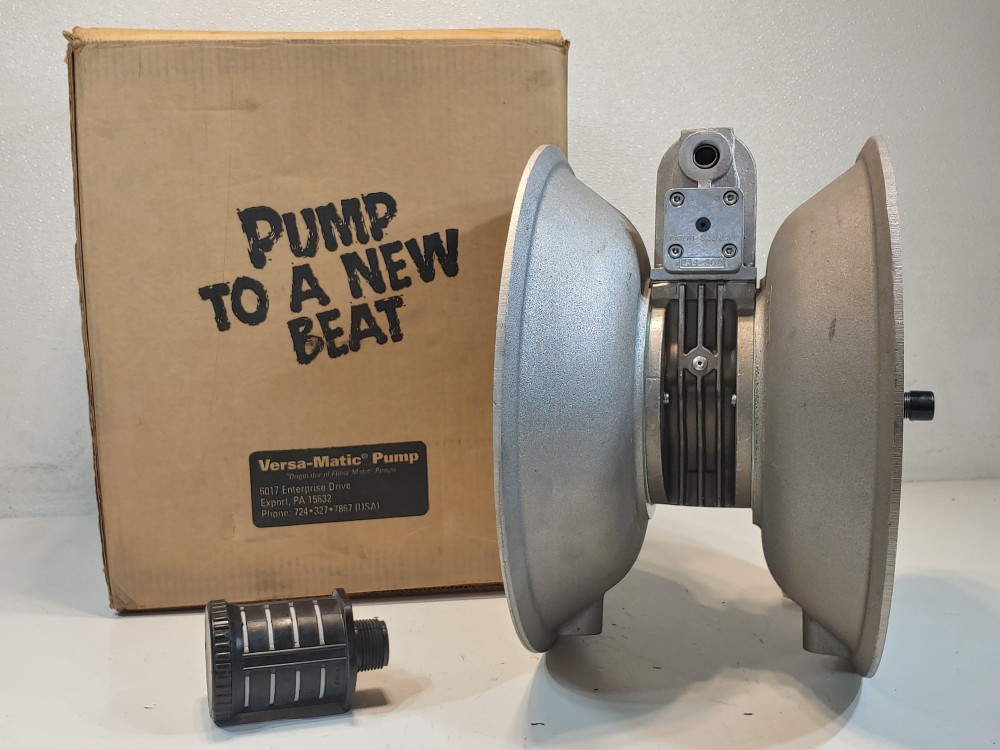 Versamatic 1/2"  Cast Aluminum Diaphragm Pump Center Assembly 