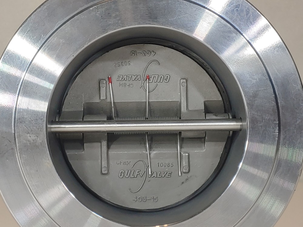 Tyco Flow Control Gulf 4" 600# Wafer Check Valve MB60-2049-SR-170