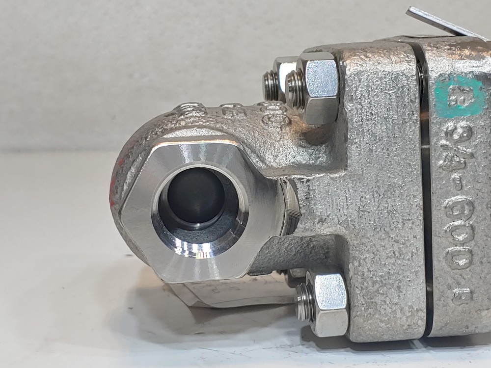 Kitz 3/4" NPT 150# CN7M Gate Valve AK600UMCN