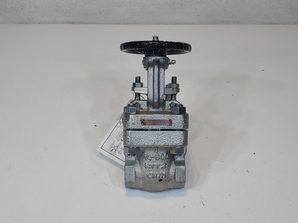 Kitz 3/4" NPT 150# CN7M Gate Valve AK600UMCN