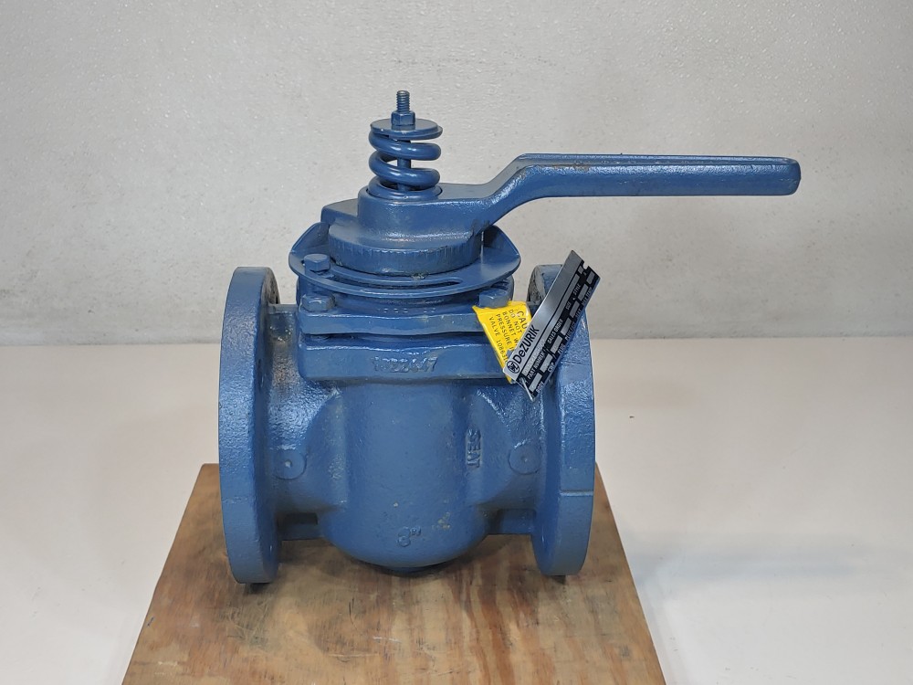 DEZURIK 9383469R007 CI NBR 3" 175# Flanged Plug Valve