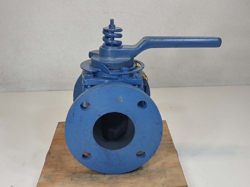 DEZURIK 9383469R007 CI NBR 3" 175# Flanged Plug Valve