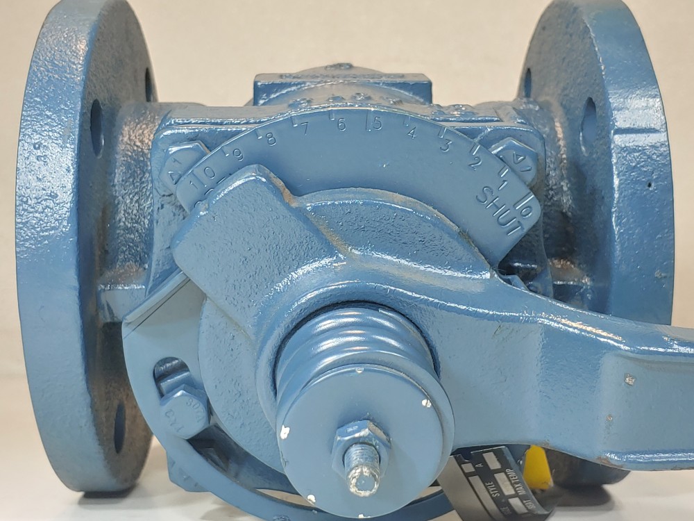 DEZURIK 9383469R007 CI NBR 3" 175# Flanged Plug Valve