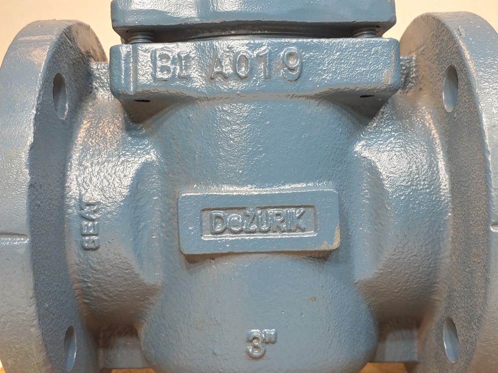 DEZURIK 9383469R007 CI NBR 3" 175# Flanged Plug Valve