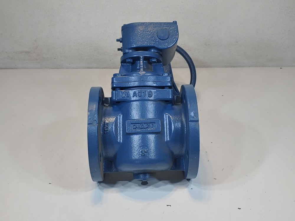 DEZURIK 9431967R003 CI NBR 3" 175# Flanged Gear Operated Plug Valve