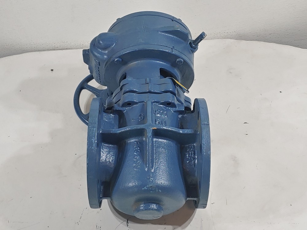 DEZURIK 99210671R005 CI NBR 4" 175# Gear Operated Flanged Plug Valve