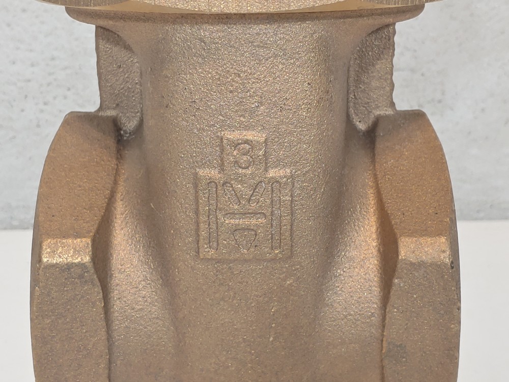 Milwaukee 3"  1151 Bronze Body Gate Valve 150SWP
