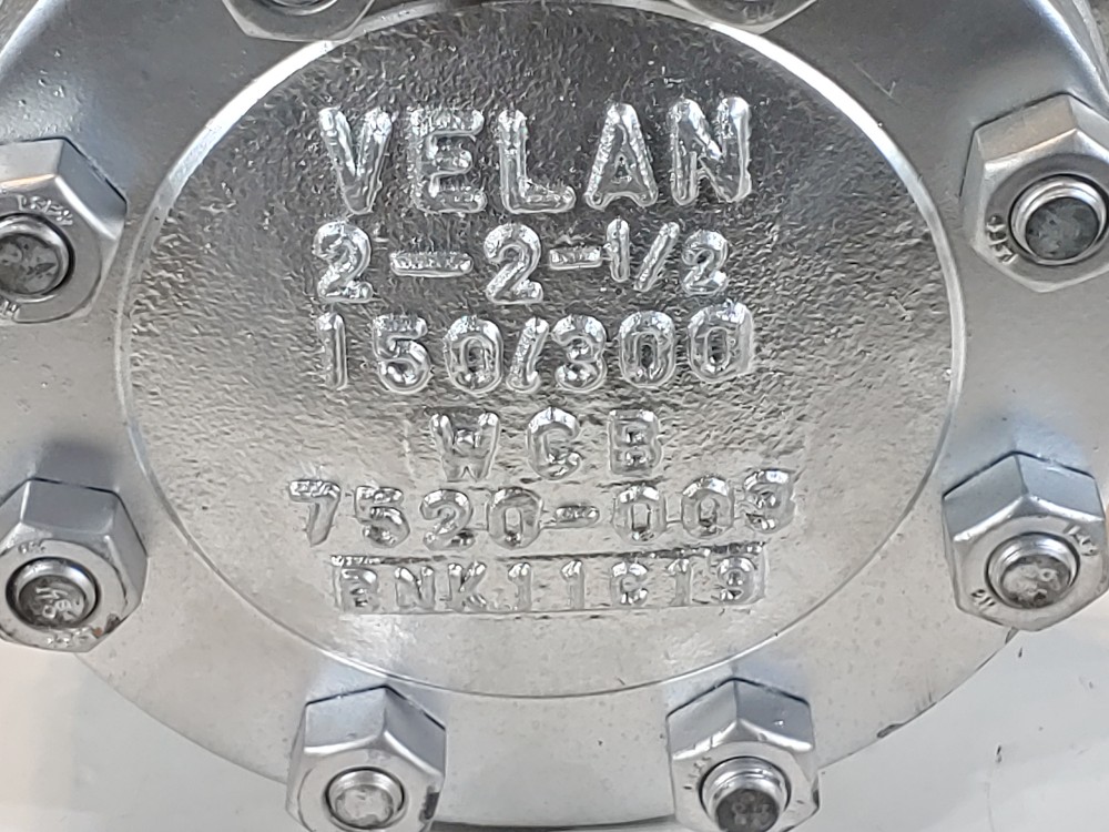 Velan 2" 300# RF WCB Check Valve Fig#: F08-1114C-02TY-X240