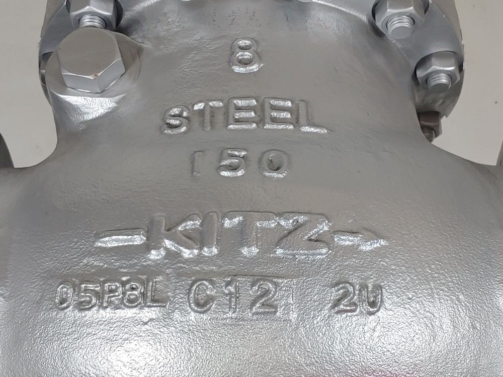 Kitz 8" 150# RFC12 Check Valve Fig#: 150SC0S12CY