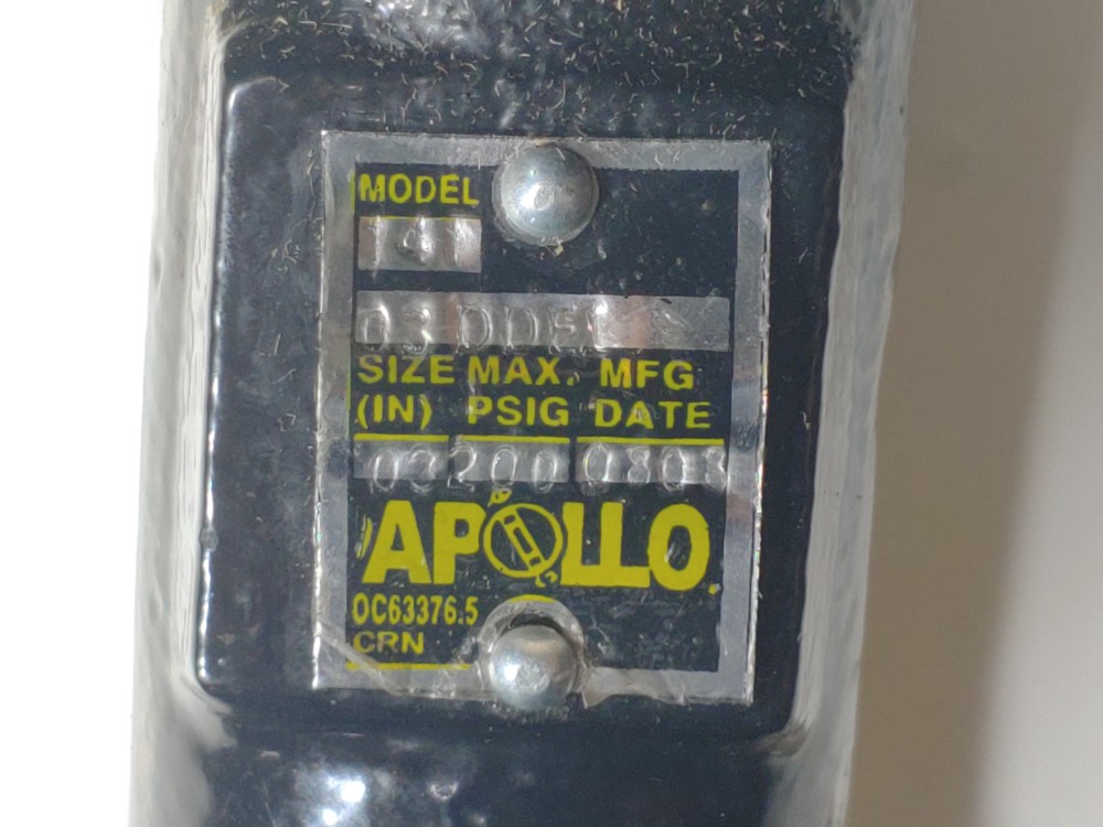 Apollo 3" Butterfly Wafer w/10 POS Handle Model#: 14103DDE1S1