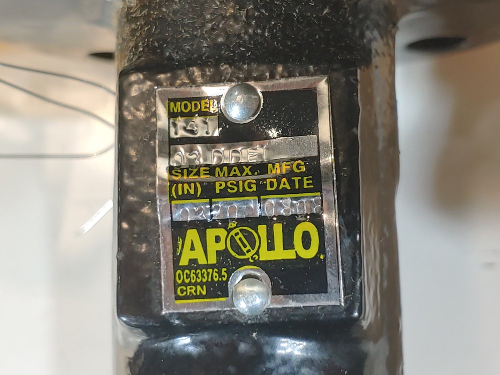 Apollo 3" Butterfly Wafer w/10 POS Handle Model#: 14103DDE1S1
