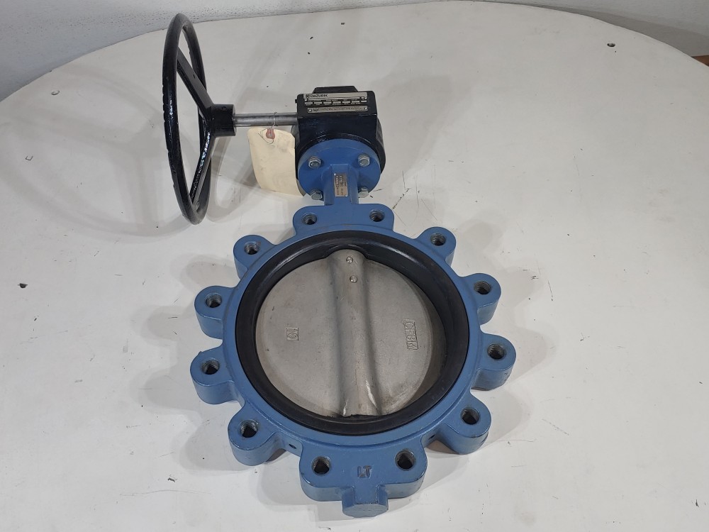 Dezurik 20" 200 CWP Lug Butterfly Valve DI/CF w/ Gear Operator 9607025R002