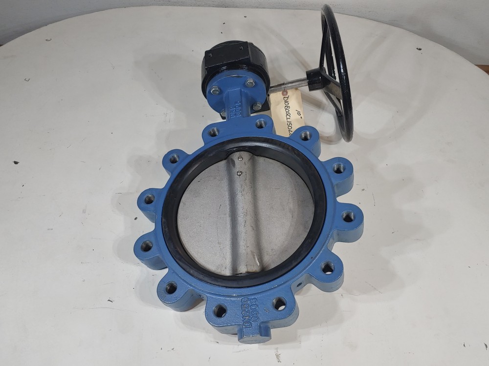 Dezurik 20" 200 CWP Lug Butterfly Valve DI/CF w/ Gear Operator 9607025R002