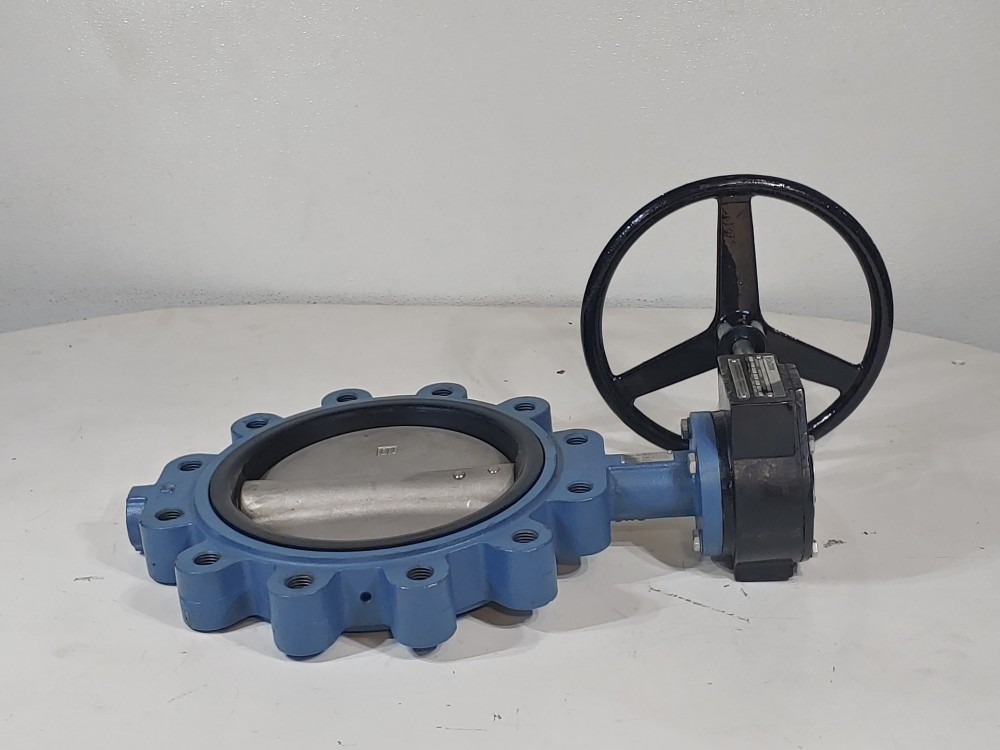 Dezurik 20" 200 CWP Lug Butterfly Valve DI/CF w/ Gear Operator 9607025R002