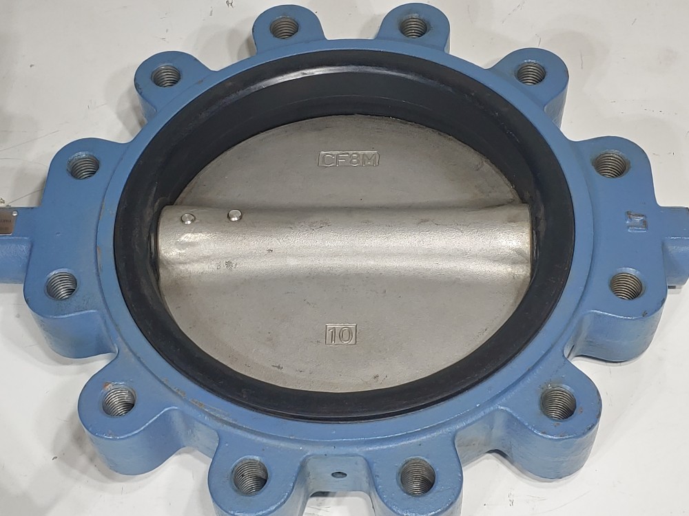 Dezurik 20" 200 CWP Lug Butterfly Valve DI/CF w/ Gear Operator 9607025R002