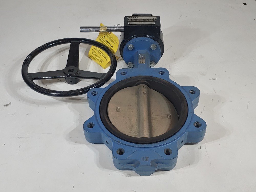 Dezurik 8" 200 CWP Lug Butterfly DI w/ Gear Operator 9498173R003