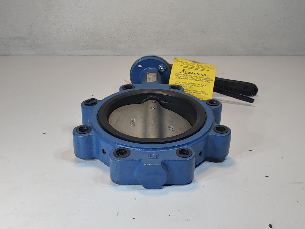 Dezurik  6" 200 CWP CI/CF8M Lug Butterfly Valve PN 9608071R001