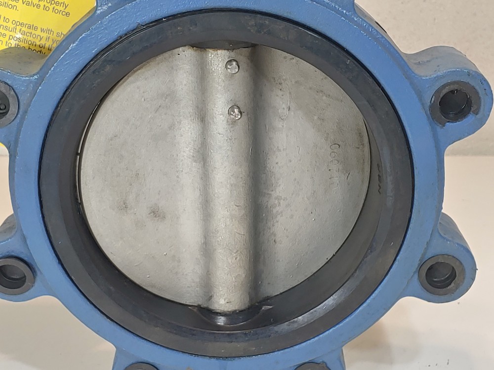 Dezurik  6" 200 CWP CI/CF8M Lug Butterfly Valve PN 9608071R001