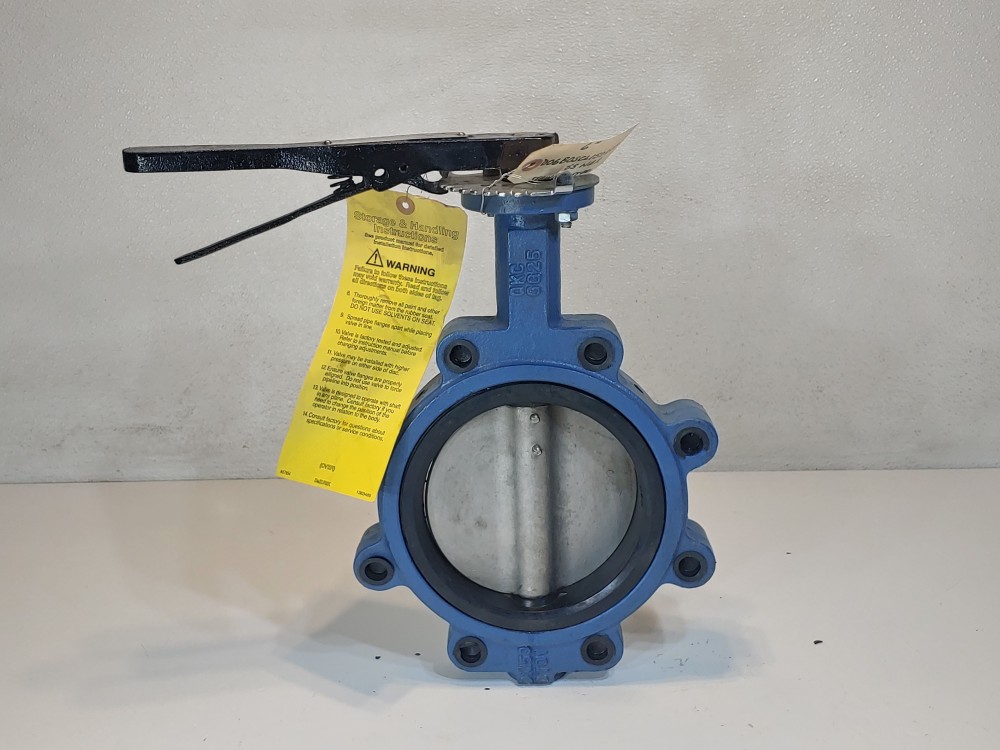 Dezurik  6" 200 CWP CI/CF8M Lug Butterfly Valve PN 9608071R001