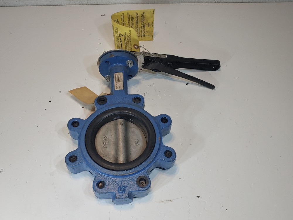 Dezurik 4" 200 CWP CI/CF8M Lug Butterfly PN: 9607392ROO2