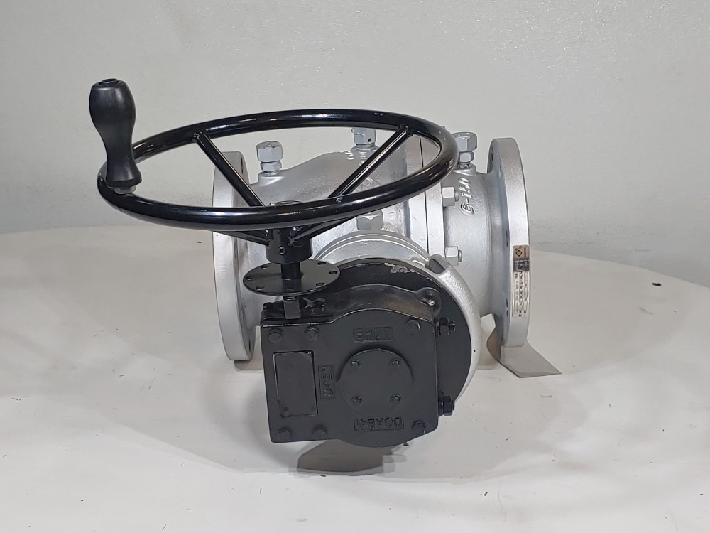 Chaoda 6" 2PC Flanged CF8M Soft Seated Trunnion Ball Valve Fig I-BT-2FPRFLCC2RGG