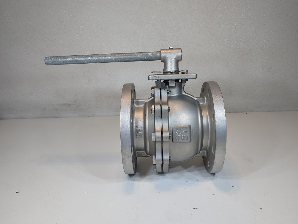 J-Flow 4" 150# 2533F - 2PC CF8M Flanged Ball Valve