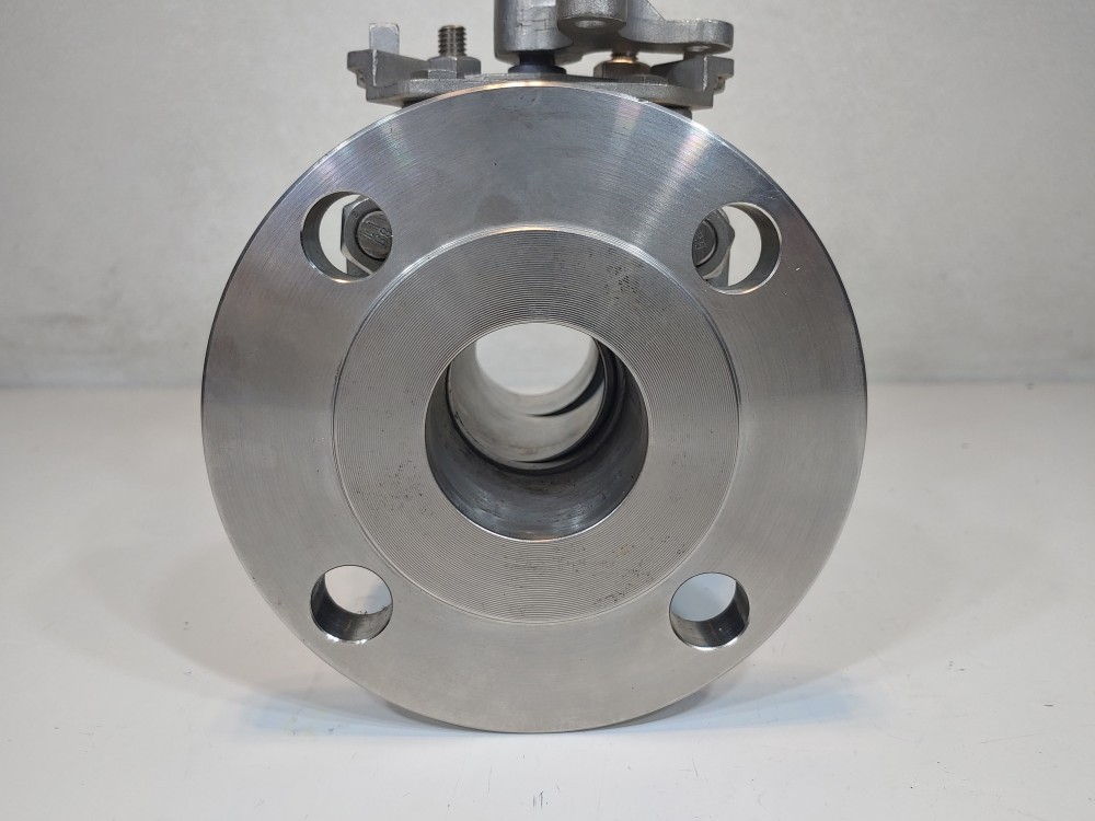 KF Contromatics 2" X 2" 150# RF  2-Piece FP CF8M Ball Valve Model#:0089629