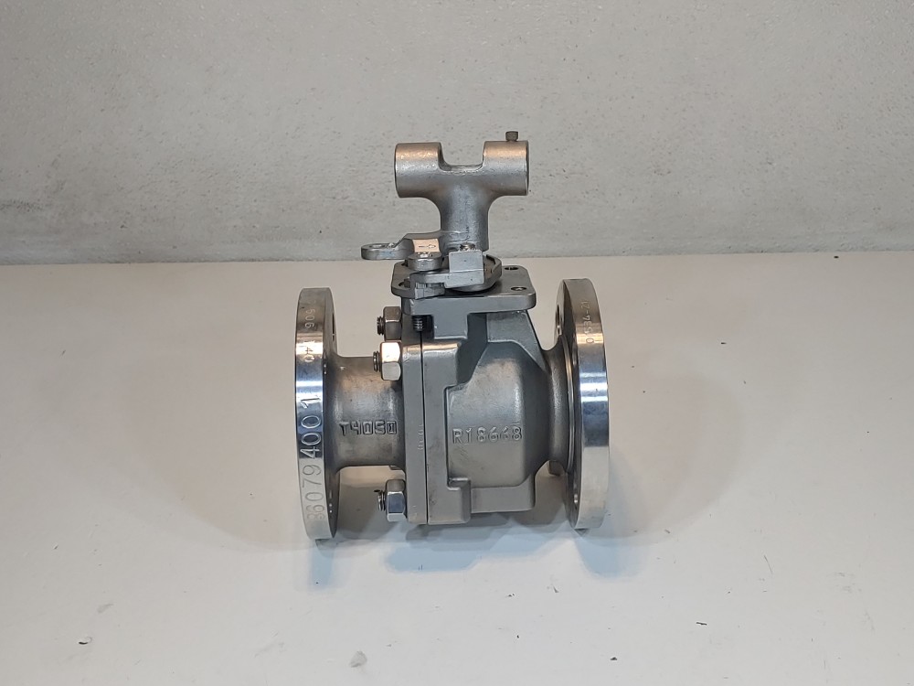 KF Contromatics 2" X 2" 150# RF  2-Piece FP CF8M Ball Valve Model#:0089629