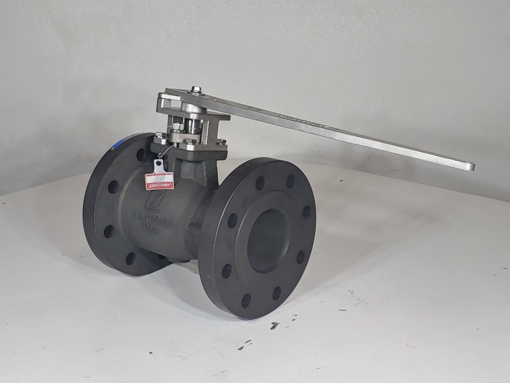 Jamesbury 4" 300# Chlorine Service RF Ball Valve 47300C312271XTZ1