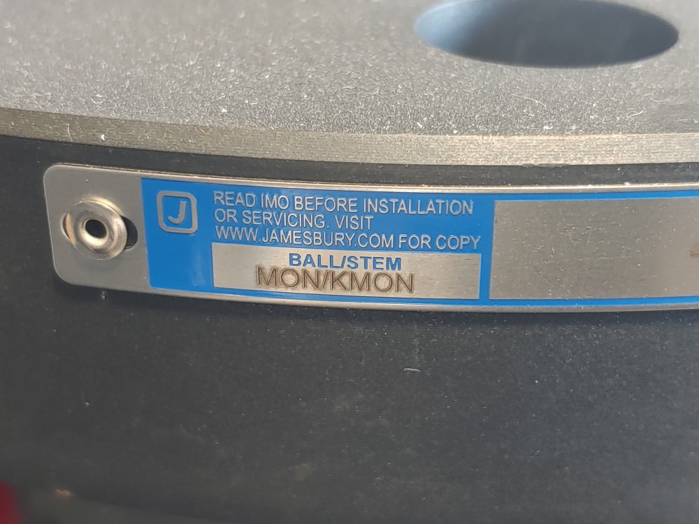 Jamesbury 4" 300 RF Chlorine Neles Rotork Type AB215 N Actuated Ball Valve 